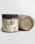 Dead Sea Mud in jar, natural skincare remedy, rich mineral formula, pore reducer.