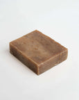 Handmade oat milk honey soap bar for sensitive skin.