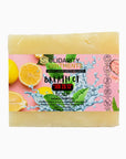 Natural Breath of Job 26:13 Soap with eucalyptus, peppermint, and lemon oils, 4 oz. Vegan, cruelty-free, sulfate-free.