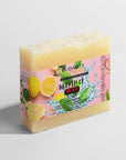 Breath of Job 26:13 Soap with eucalyptus, peppermint, and lemon essential oils for refreshing and revitalizing cleanse.