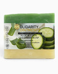 Aloe & Cool Cucumber Soap bar with soothing aloe vera and refreshing cucumber essence, 4 oz.