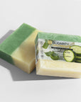 Aloe & Cool Cucumber Soap for sensitive skin, featuring aloe vera and cucumber for gentle hydration and a refreshing cleanse.