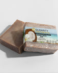 Coconut Beach Soap with nourishing oils and shea butter for sensitive skin.