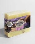 Lavender Peace Release Soap with calming lavender essence for sensitive skin, 4 oz handcrafted bar.