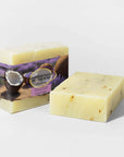 Lavender Peace Release Soap bar with soothing lavender essence for sensitive skin.