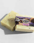 Lavender Peace Release Soap for sensitive skin, featuring calming lavender essence and rich moisturization.